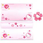 Papel de carta Sanrio Hello Kitty Sakura rosa