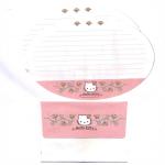 Papel de carta Sanrio Hello Kitty oval