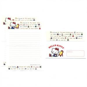 Papel de carta Sanrio Hello Kitty lousa