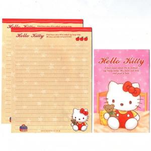 Papel de carta Sanrio Hello Kitty maletinha