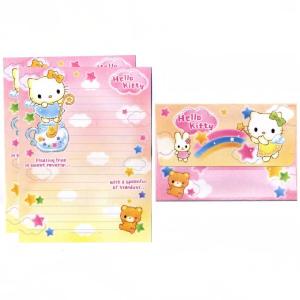 Papel de carta Sanrio Hello Kitty fadinha