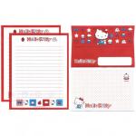Papel de carta Sanrio Hello Kitty estrelas e sundae