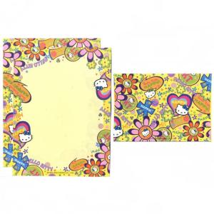 Papel de carta De Sanrio Hello Kitty Happy