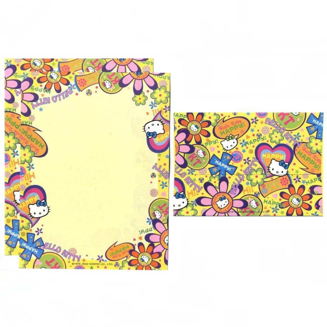 Papel de carta De Sanrio Hello Kitty Happy