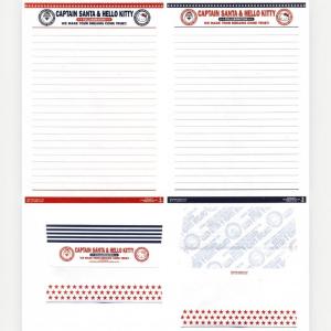 Papel de carta Sanrio Hello Kitty Captain