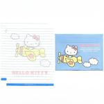 Papel de carta Sanrio Hello Kitty avião amarelo