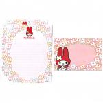 Papel de carta Sanrio My Melody margaridas