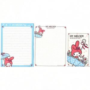 Papel de carta Sanrio My Melody guarda chuva
