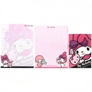 Papel de carta Sanrio My Melody coelha rosa