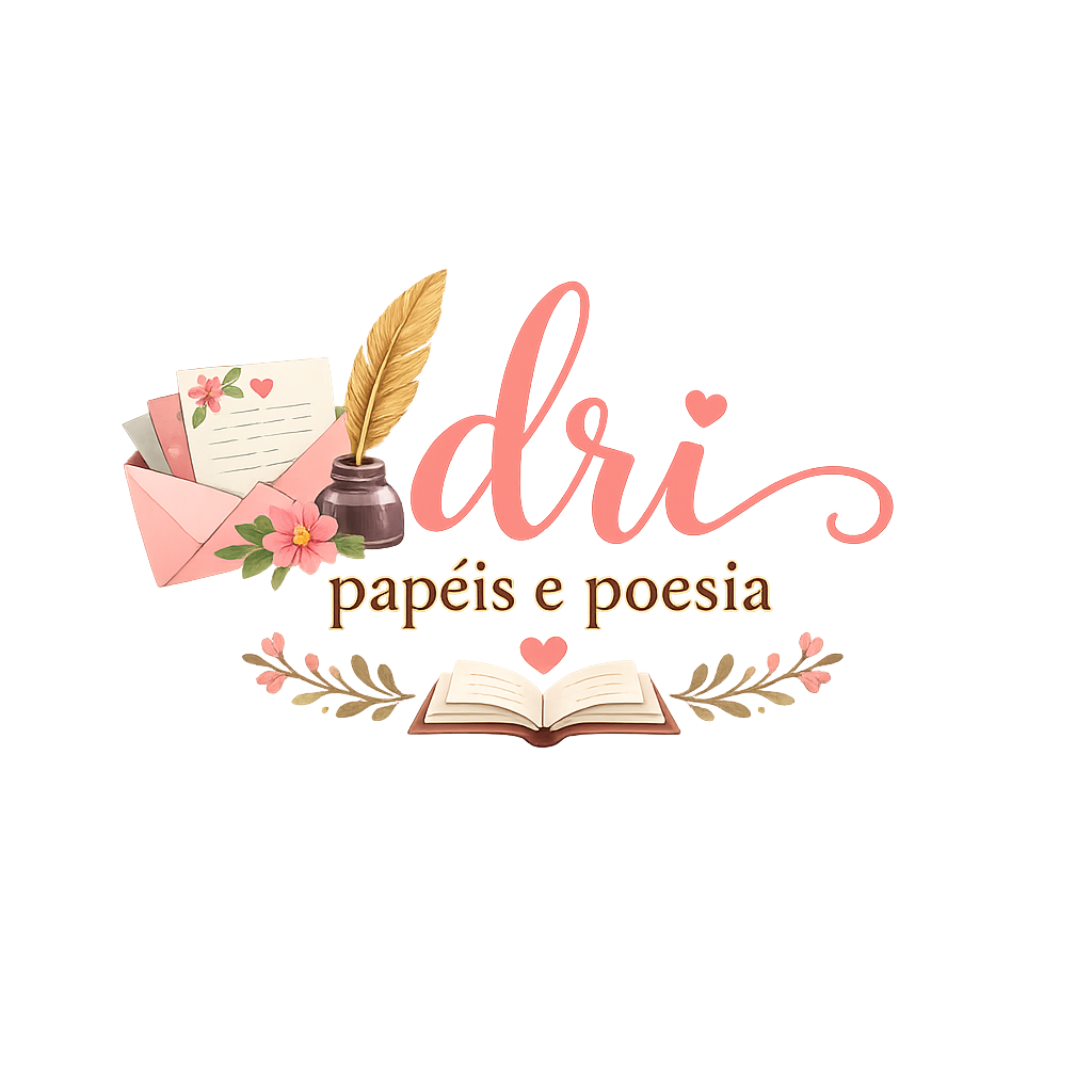 Dri, papéis e poesia.