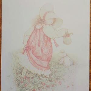 Papel de carta Holly Hobbie, coleção Requinte, raro.