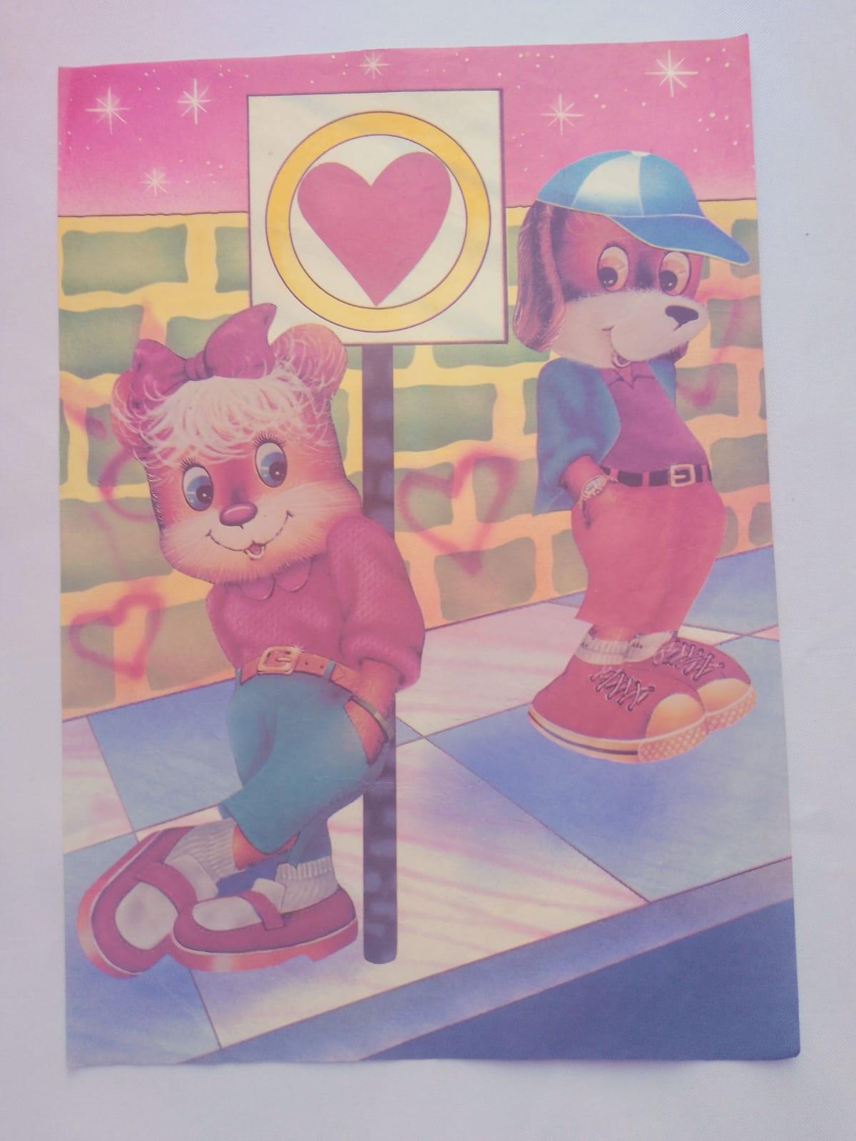 Papel de carta A4 Bichinhos