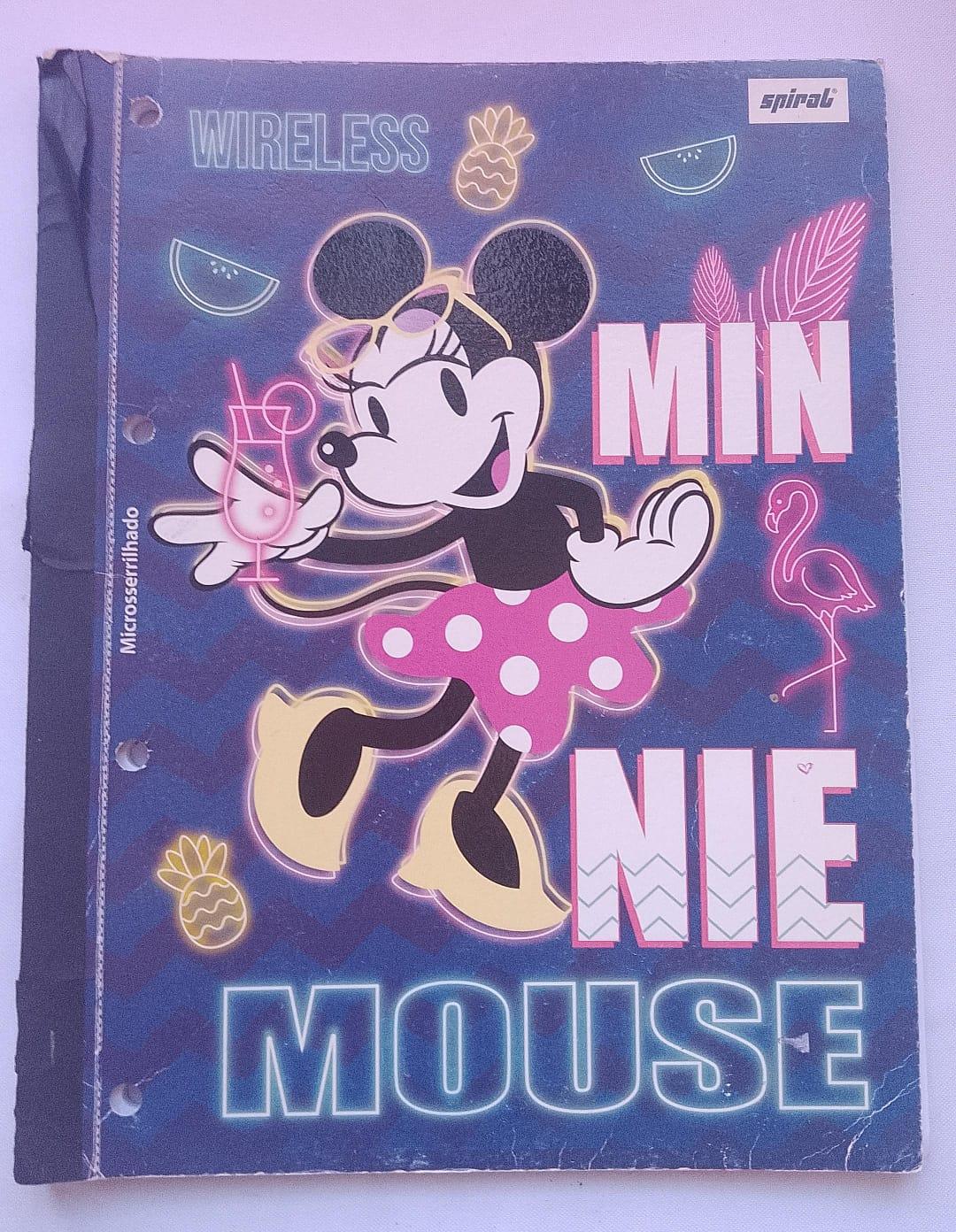 Capa de bloco de fichário Minnie