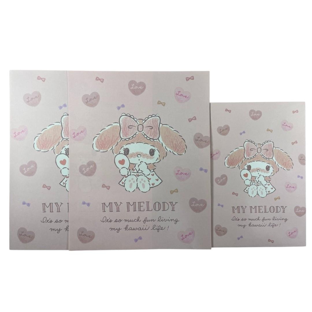 Papel de carta My Melody rosa
