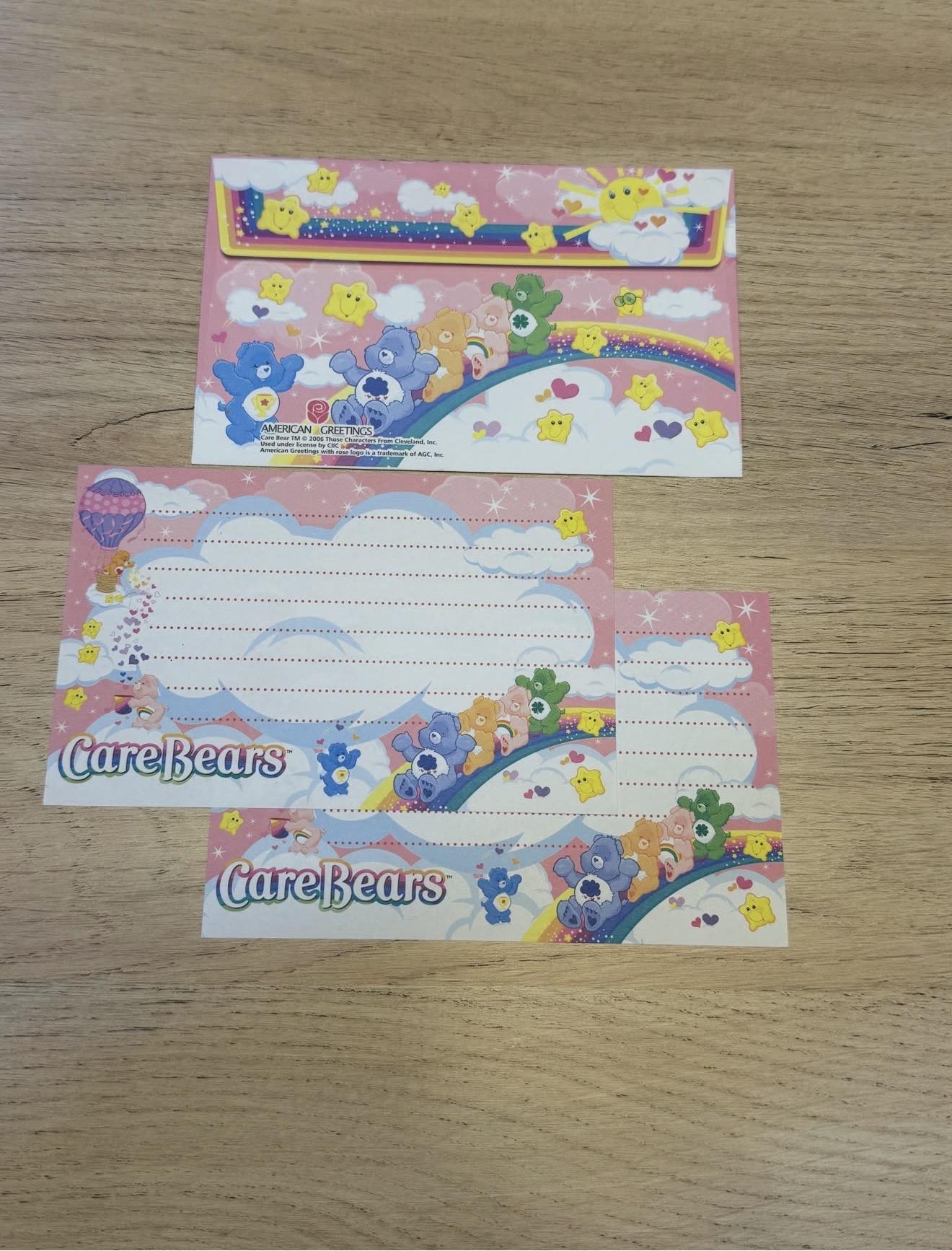 Papel de carta pequeno Ursinhos Carinhosos