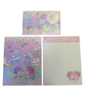 Papel de carta Little Twin Stars colorido