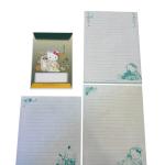 Papel de carta Hello Kitty com vestimenta Japonesa