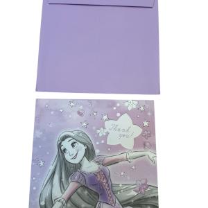 Cartão Lilás Rapunzel