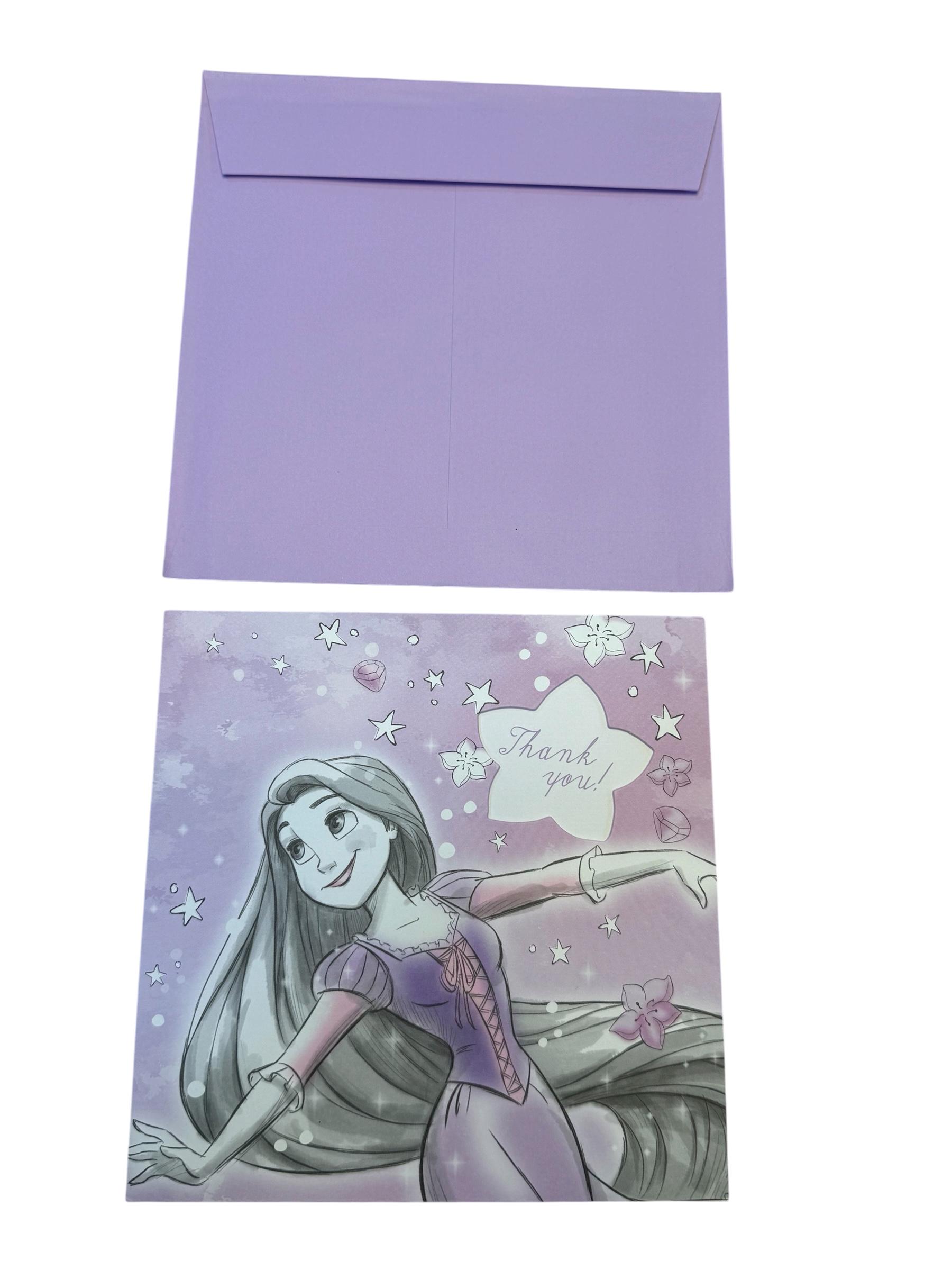 Cartão Lilás Rapunzel