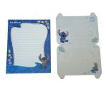 Papel de carta Stitch Blue