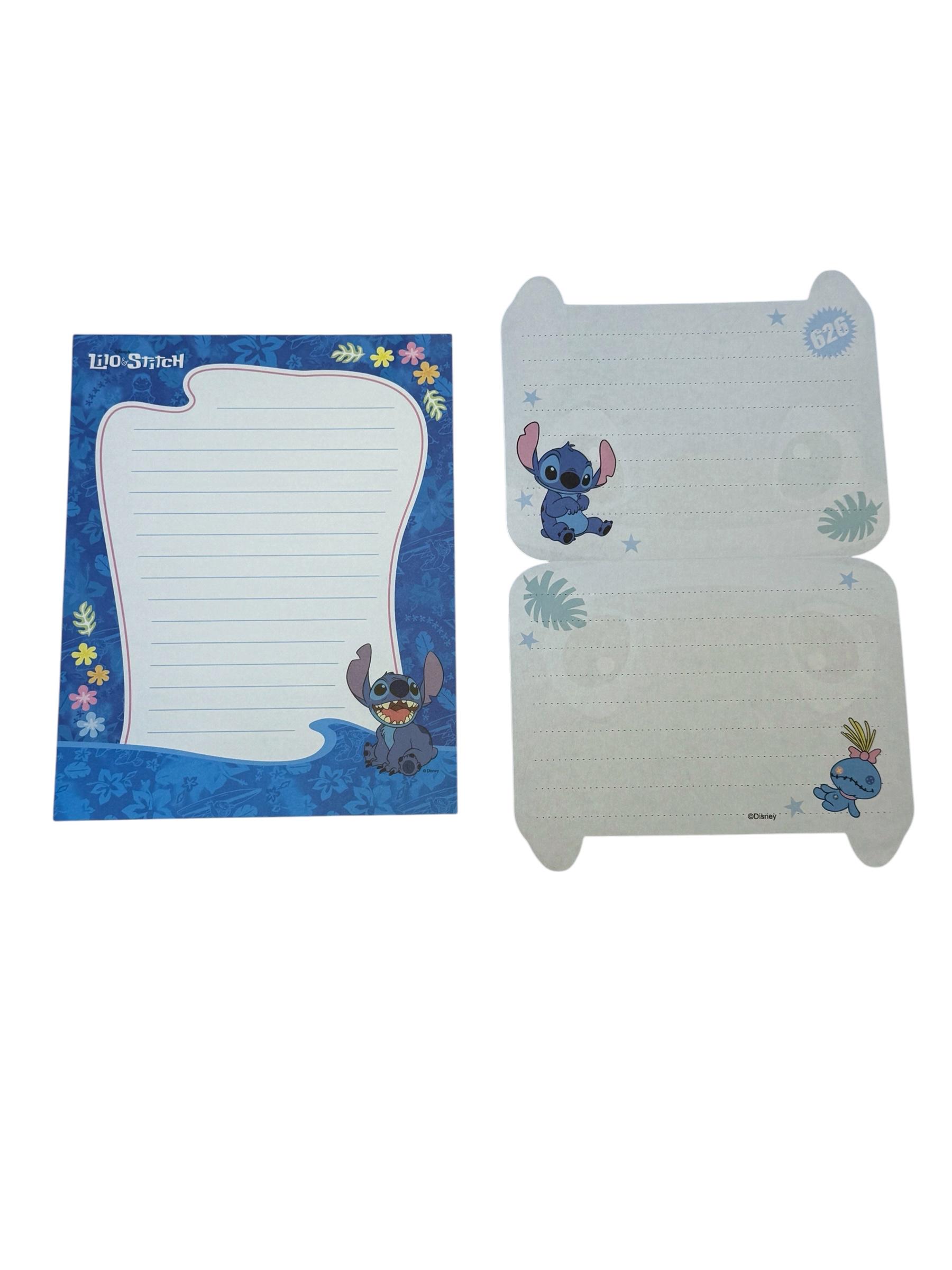 Papel de carta Stitch Blue