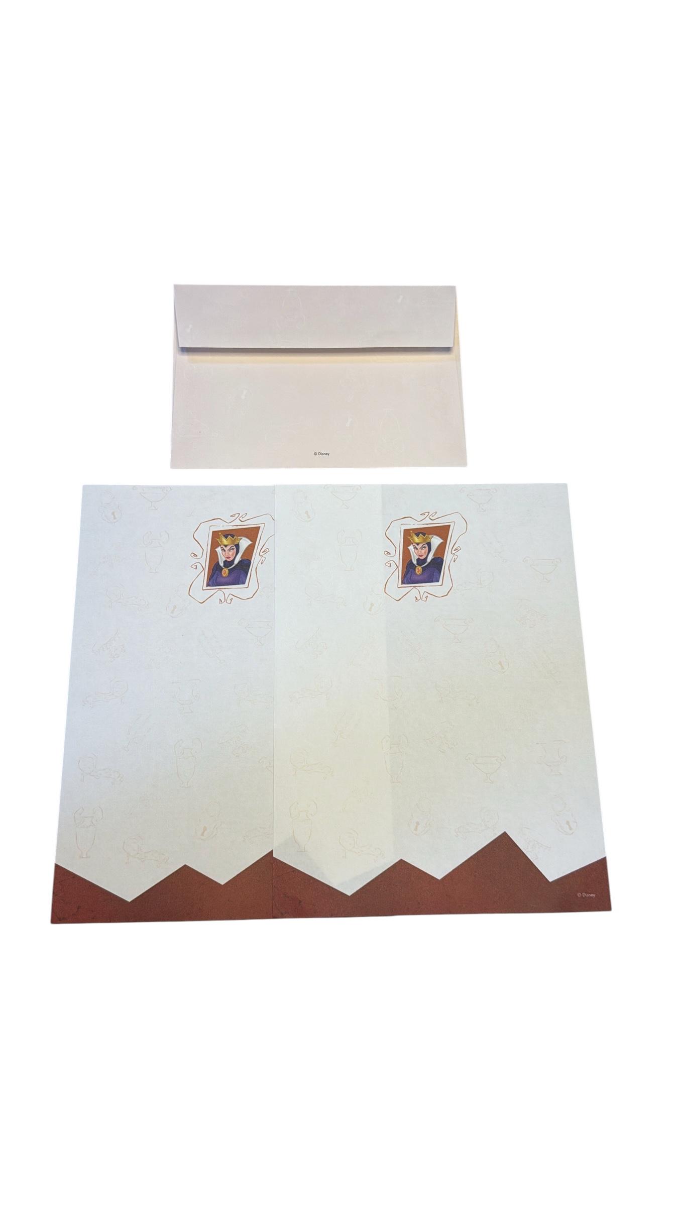 Papeis de carta Vilãs Disney Rainha má