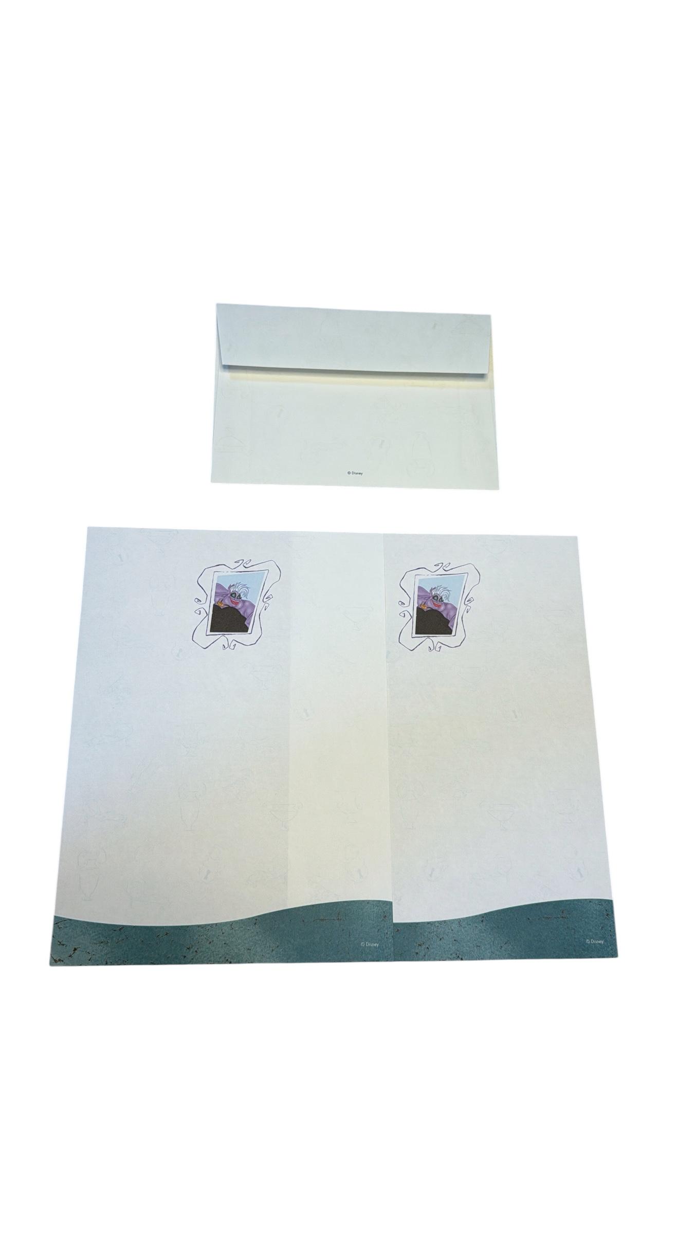 Papéis de carta Vilãs Disney Úrsula