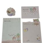 Papel de carta Little Twin Stars cestinha