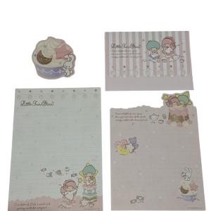 Papel de carta Little Twin Stars cestinha