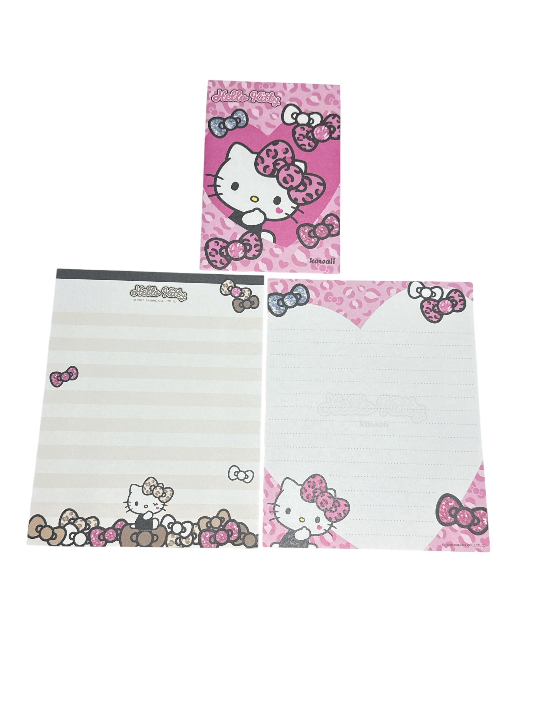 Papel de carta Hello Kitty laço pink
