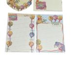 Papel de carta Ursinho Pooh pirulitos B