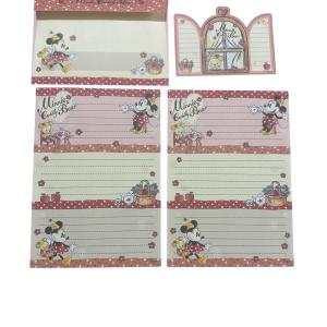 Papel de carta Minnie Cesta
