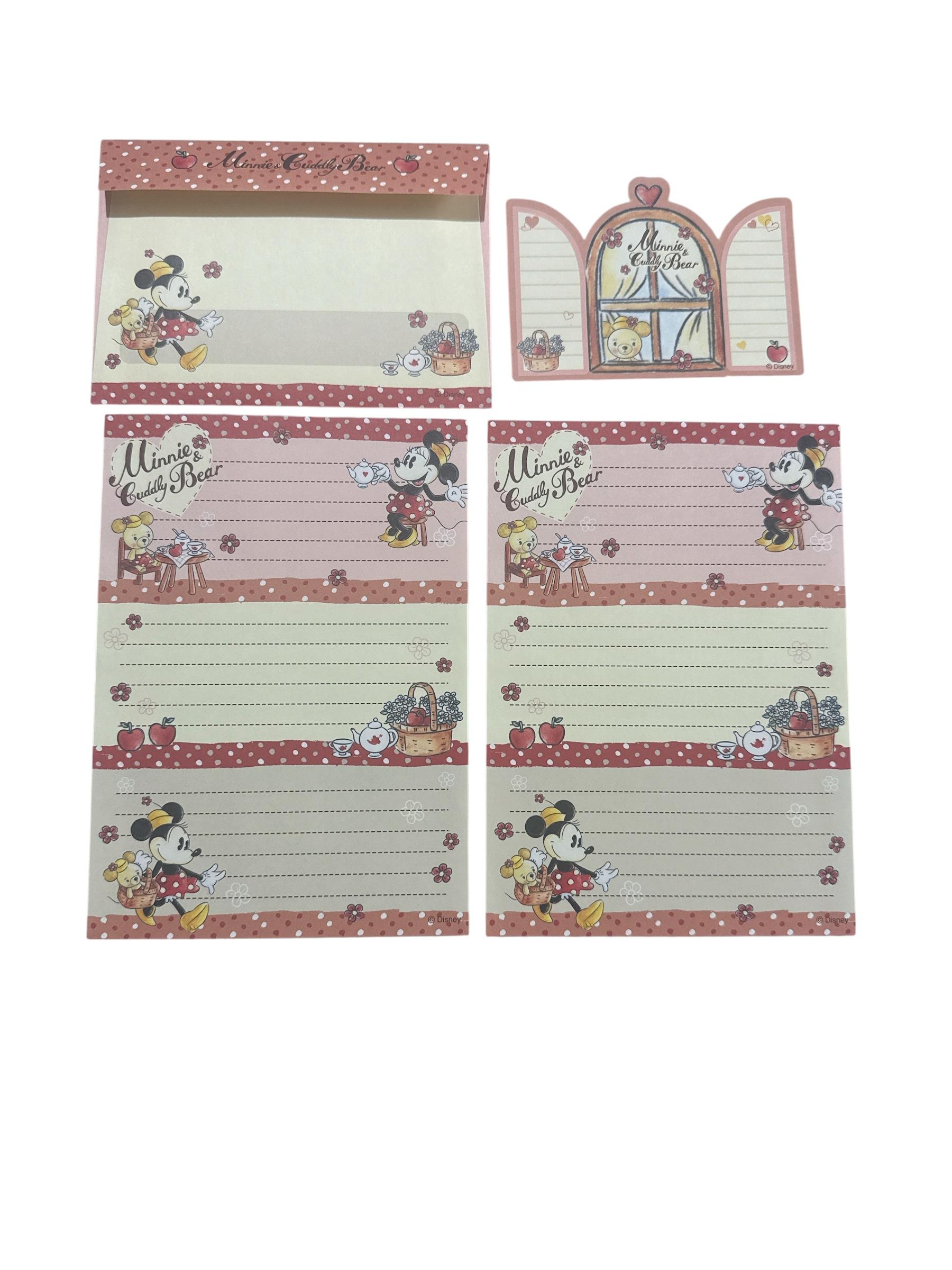Papel de carta Minnie Cesta