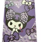Papel de carta Kuromi laço 2