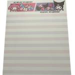 Papel de carta Kuromi 20 My melody 50