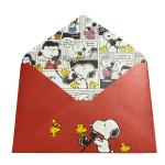Papel de carta Snoopy telefone