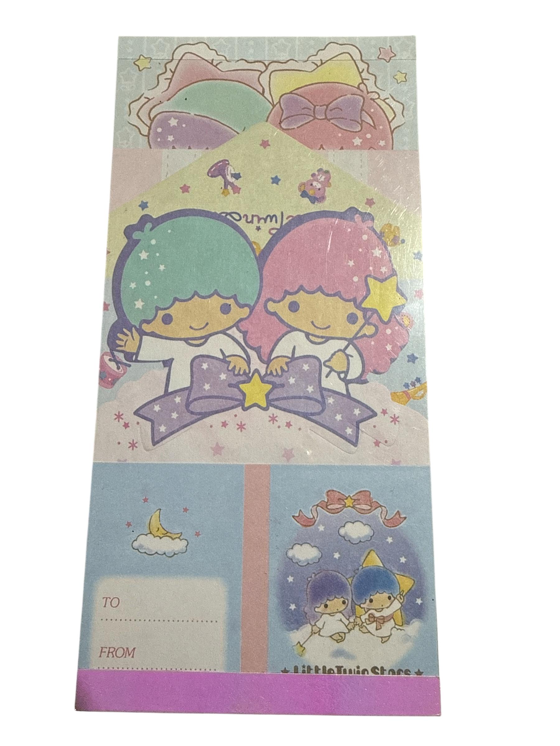 Lote Little Twin Stars encarte notas