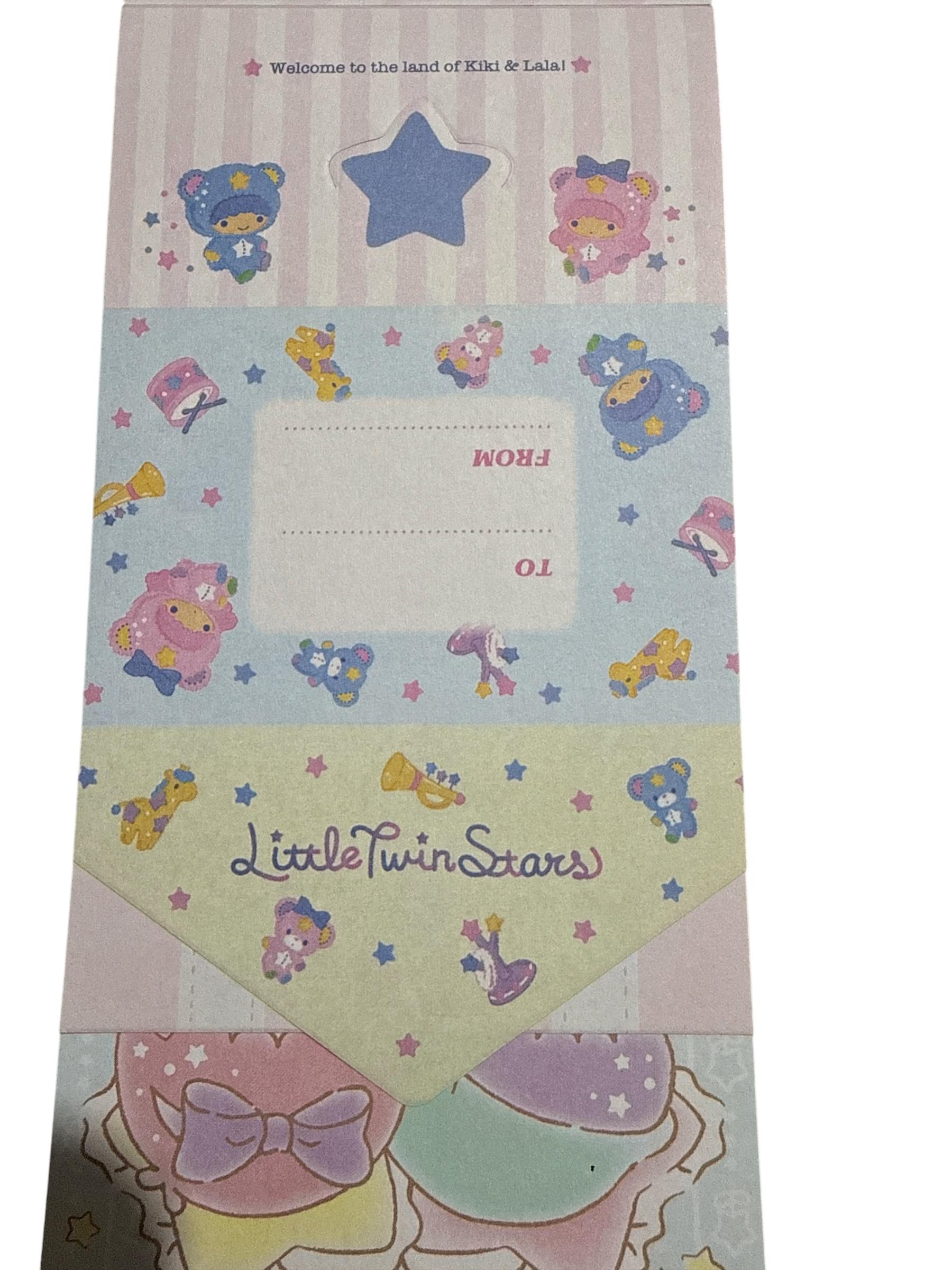 Lote Little Twin Stars encarte notas