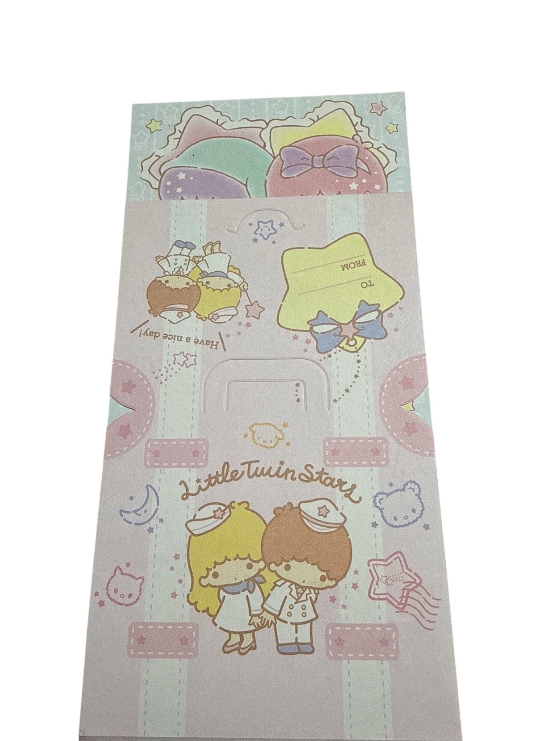 Lote Little Twin Stars encarte notas