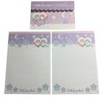Papel de carta Little Twin Stars neve