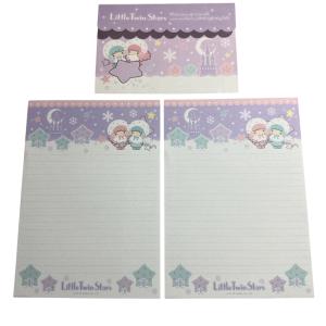 Papel de carta Little Twin Stars neve