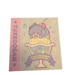 Papel de carta pequeno Tuxedosam disco