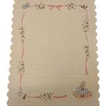 Papel de carta Marron Cream Rosas