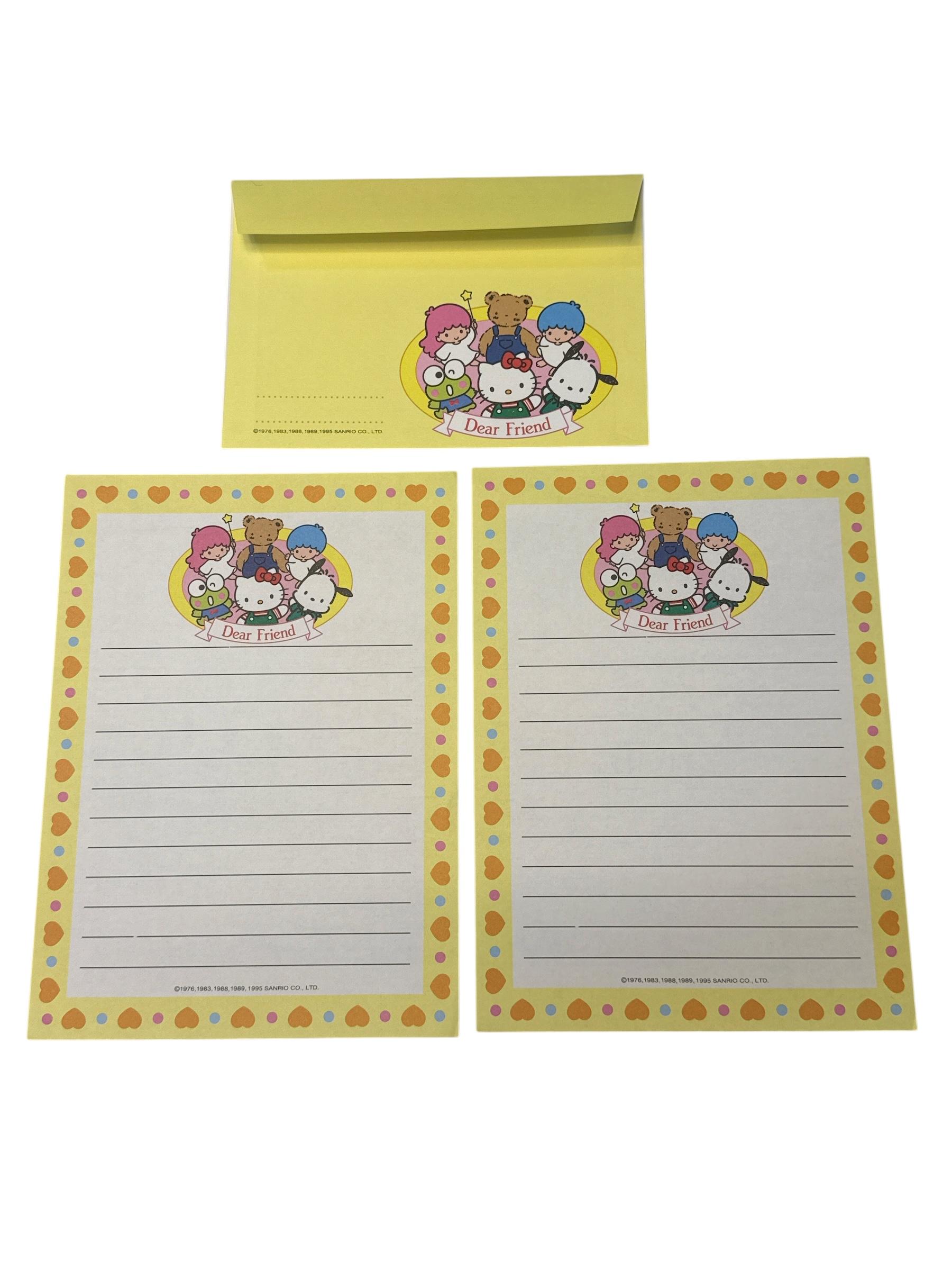 Papel de carta Sanrio characters