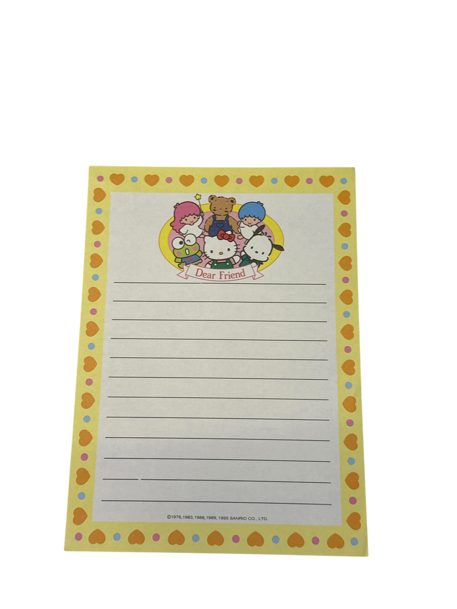 Papel de carta Sanrio characters