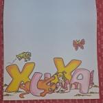 Papeis de carta xuxa