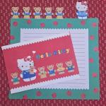 Papel de carta hello kitty