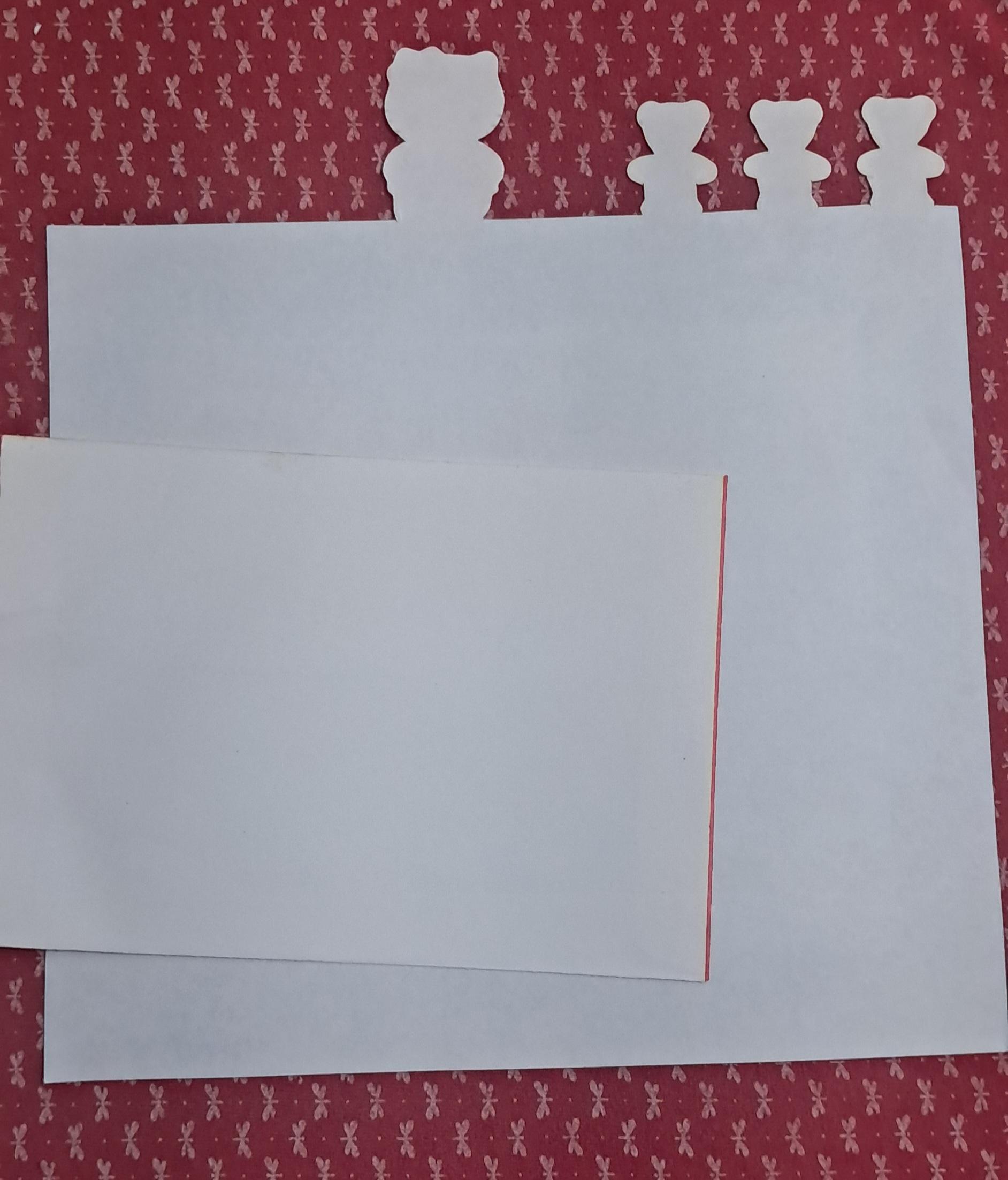 Papel de carta hello kitty