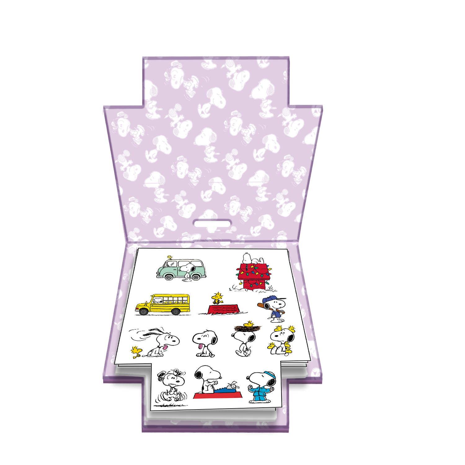 Caderno de Adesivos Snoopy - DAC