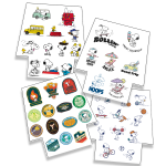 Caderno de Adesivos Snoopy - DAC